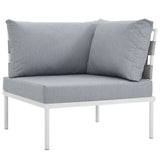 Harmony 5 Piece Outdoor Patio Aluminum Sectional Sofa Set - BUILDMYPLACE