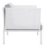 Harmony 7 - Piece Sunbrella Outdoor Patio Aluminum Sectional Sofa Set - BUILDMYPLACE