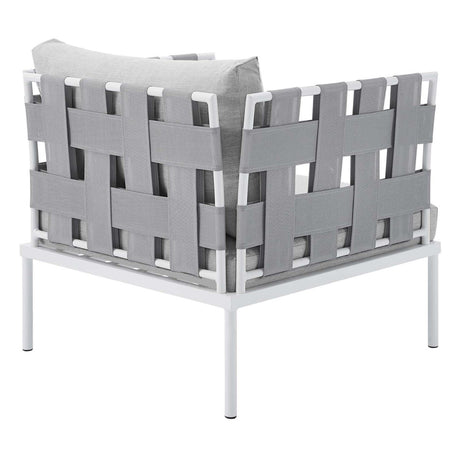 Harmony 7 - Piece Sunbrella Outdoor Patio Aluminum Sectional Sofa Set - BUILDMYPLACE