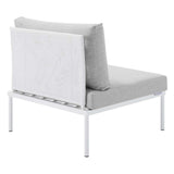 Harmony 7 - Piece Sunbrella Outdoor Patio Aluminum Sectional Sofa Set - BUILDMYPLACE