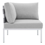 Harmony 8 - Piece Sunbrella Outdoor Patio All Mesh Sectional Sofa Set - BUILDMYPLACE