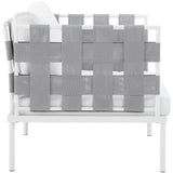 Harmony Outdoor Patio Aluminum Armchair - BUILDMYPLACE
