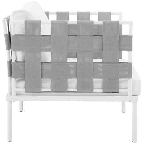 Harmony Outdoor Patio Aluminum Armchair - BUILDMYPLACE