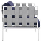 Harmony Outdoor Patio Aluminum Armchair - BUILDMYPLACE