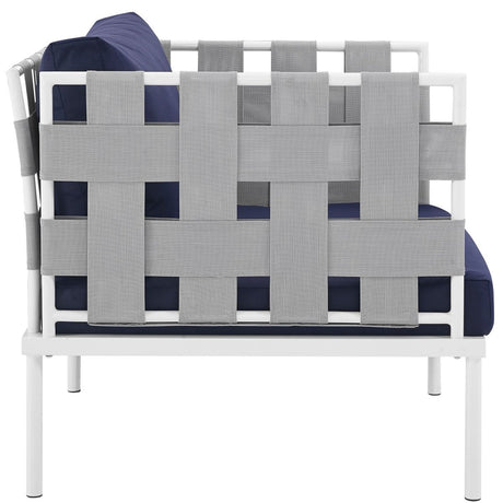 Harmony Outdoor Patio Aluminum Armchair - BUILDMYPLACE
