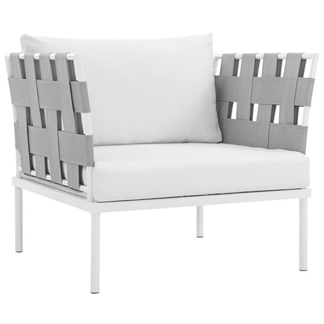 Harmony Outdoor Patio Aluminum Armchair - BUILDMYPLACE