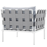 Harmony Outdoor Patio Aluminum Armchair - BUILDMYPLACE