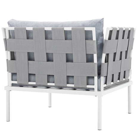 Harmony Outdoor Patio Aluminum Armchair - BUILDMYPLACE