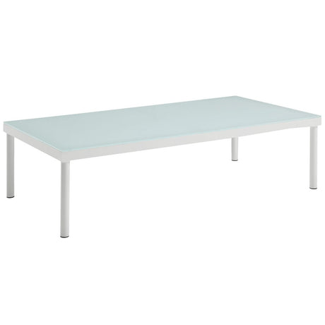 Harmony Outdoor Patio Aluminum Coffee Table - BUILDMYPLACE