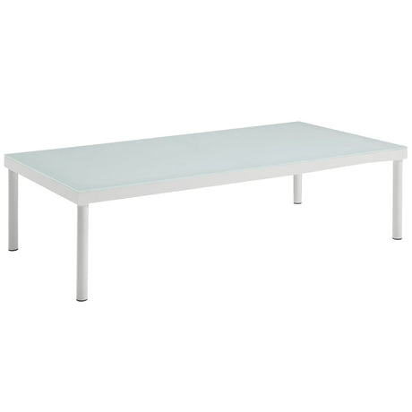 Harmony Outdoor Patio Aluminum Coffee Table - BUILDMYPLACE