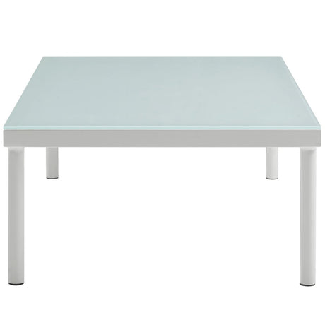 Harmony Outdoor Patio Aluminum Coffee Table - BUILDMYPLACE