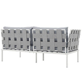 Harmony Outdoor Patio Aluminum Loveseat - BUILDMYPLACE