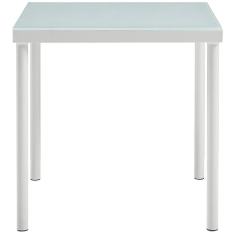Harmony Outdoor Patio Aluminum Side Table - BUILDMYPLACE