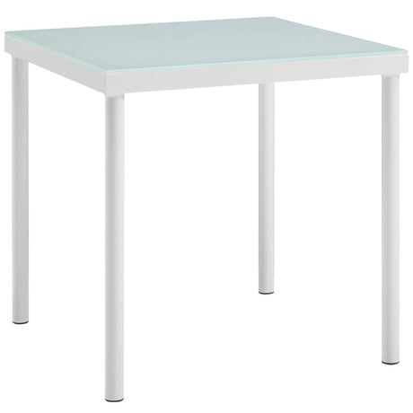 Harmony Outdoor Patio Aluminum Side Table - BUILDMYPLACE