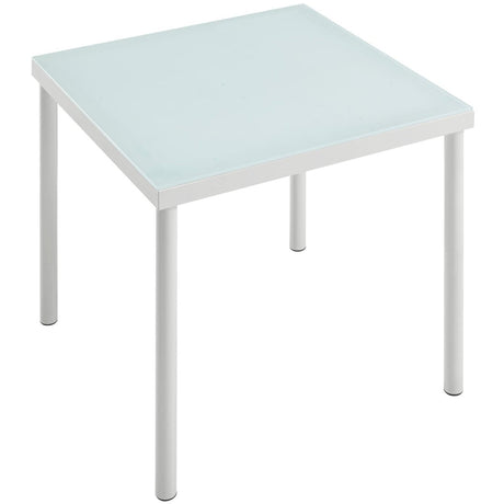 Harmony Outdoor Patio Aluminum Side Table - BUILDMYPLACE