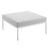 Harmony Sunbrella Outdoor Patio Aluminum Ottoman - BUILDMYPLACE
