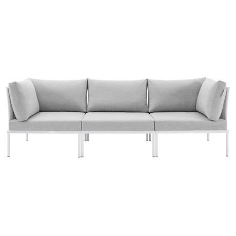 Harmony Sunbrella Outdoor Patio Aluminum Sofa - BUILDMYPLACE