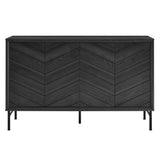 Harper Chevron Sideboard - BUILDMYPLACE