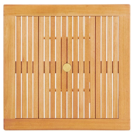 Hatteras Outdoor Patio Eucalyptus Wood Dining Table - BUILDMYPLACE