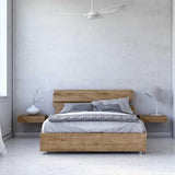 Icebreaker 52 in.(3 - Blade) Best Smart Ceiling Fan w/ Dimmable LED Light and Remote, Indoor/Outdoor, White Finish Works w/ Alexa/Google Home/Siri - LEDMyPlace