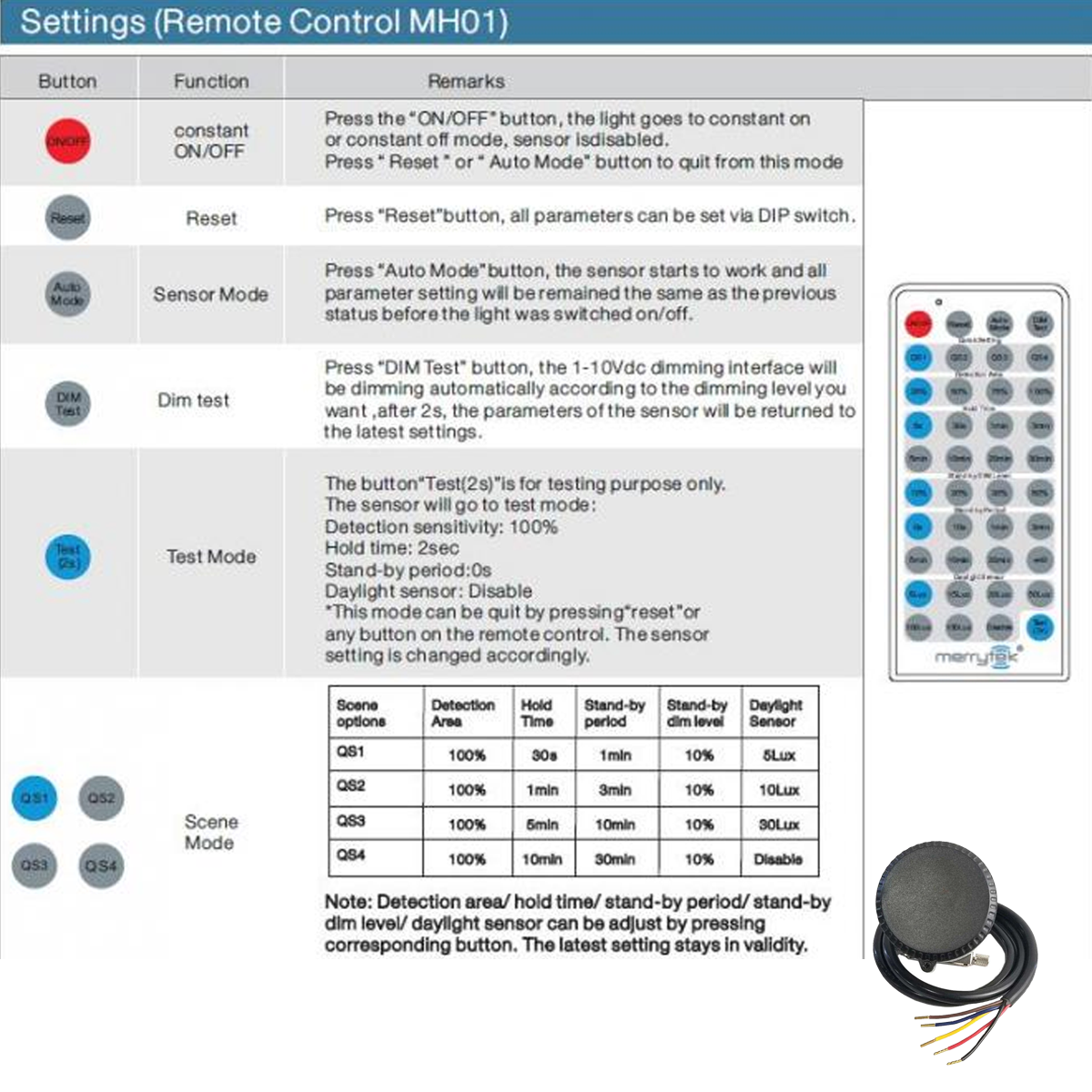 remote-for-360oea-3-step-dimming-motion-daylight-sensor-for-ufo-high-bay-49ft-max-height