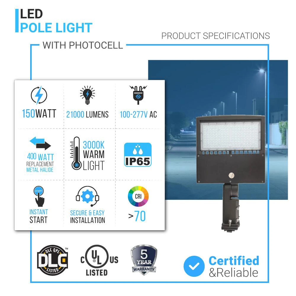 150w-led-pole-light-with-photocell-3000k-universal-mount-bronze-ac100-277v