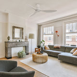 Isola 52 inch 3 - Blade No Light Ceiling Fan with Remote - LEDMyPlace