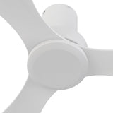 Isola 52 inch 3 - Blade No Light Ceiling Fan with Remote - LEDMyPlace