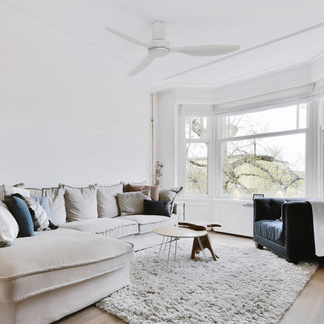 Isola 52 inch 3 - Blade No Light Ceiling Fan with Remote - LEDMyPlace