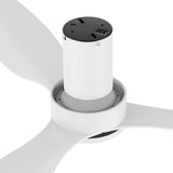 Isola 52 inch 3 - Blade No Light Ceiling Fan with Remote - LEDMyPlace