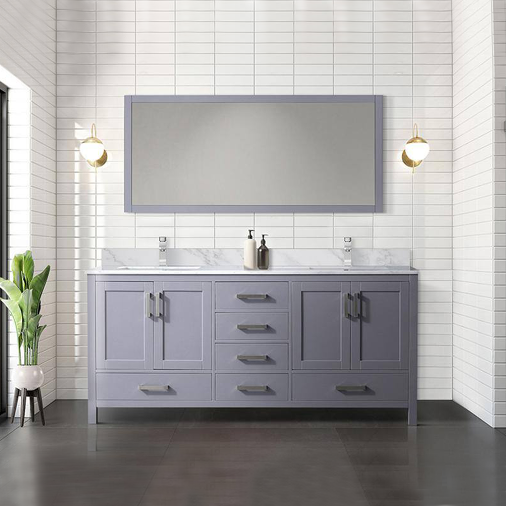 Jacques 72" Dark Grey Vanity Cabinet Only