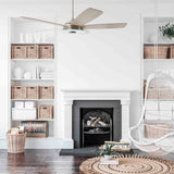 JOURNEY 52 inch 5 - Blade Smart Ceiling Fan with Remote LED Light - LEDMyPlace