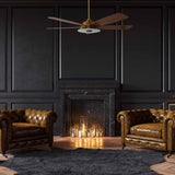 JOURNEY 52 inch 5 - Blade Smart Ceiling Fan with Remote& LED Light - LEDMyPlace