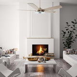 JOURNEY 52 inch 5 - Blade Smart Ceiling Fan with Remote LED Light - LEDMyPlace