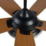 JOURNEY 56'' 5 - Blade Smart Ceiling Fan with LED Light & Remote - LEDMyPlace
