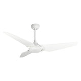 KAJ 52 inch 3 - Blade Smart Ceiling Fan with LED Light & Remote - LEDMyPlace