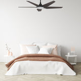 KAJ 52 inch 5 - Blade Smart Ceiling Fan with LED Light & Remote - LEDMyPlace