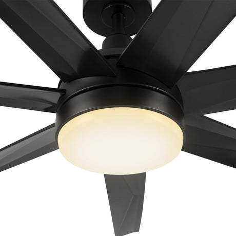 KIMA 65 inch 7 - Blade Ceiling Fan with LED Light & Remote - LEDMyPlace
