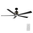 KNOX 60 inch 5 - Blade Ceiling Fan with LED Light & Remote - LEDMyPlace