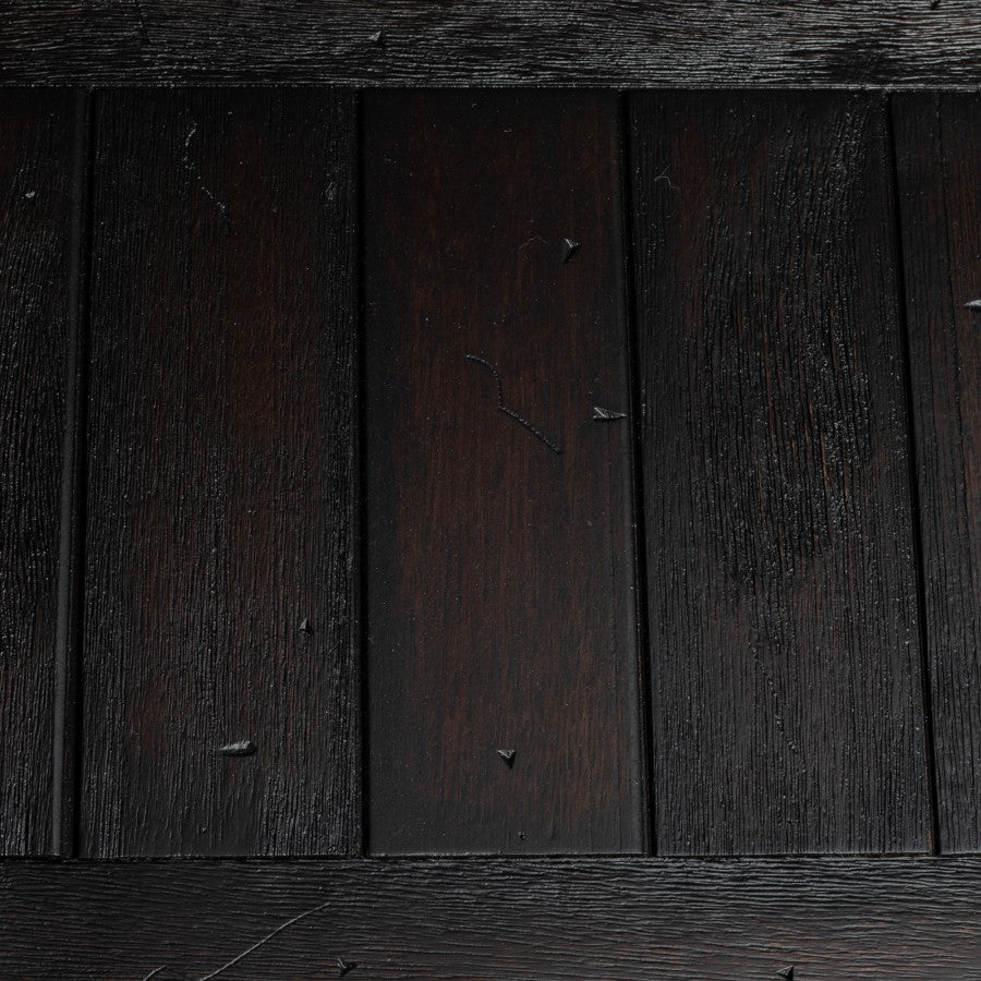 ZLINE 36" Wooden Convertible Vent Wall Mount Range Hood in Rustic Dark Finish - Includes Motor (KPDD-36)