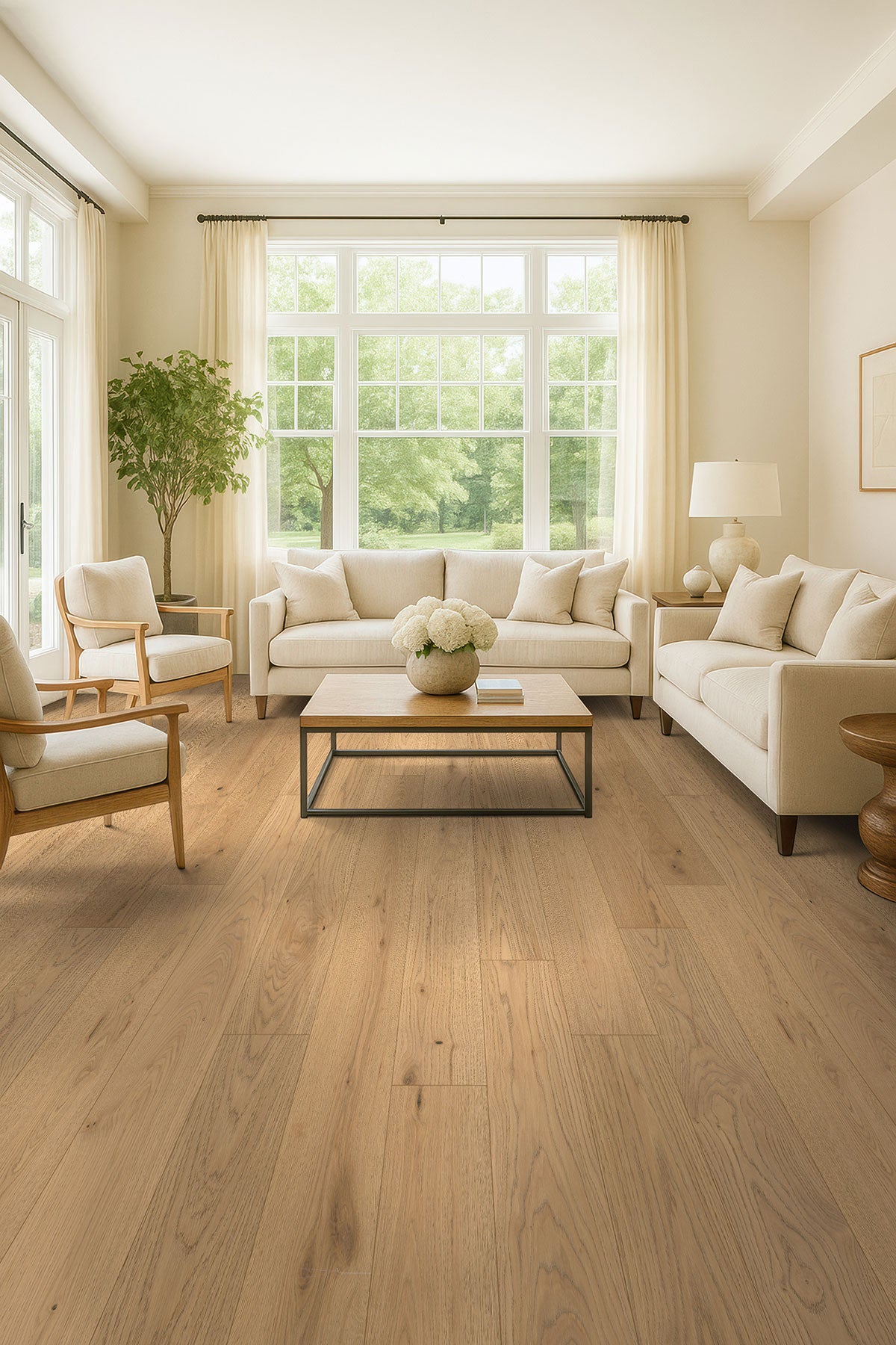Ladson Adriel Oak 7-1/2 x 75 in 1/2 in White Oak Engineered Hardwood