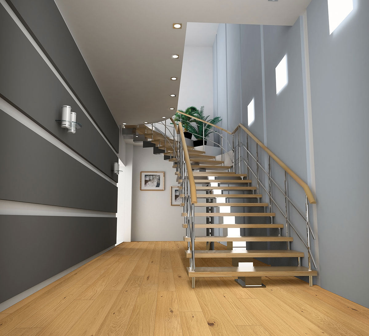 Ladson Northcutt 7-1/2 x 75 in 1/2 in White Oak Engineered Hardwood