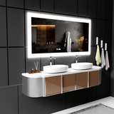 36 in. X 48 in. Backlit LED Lighted Bathroom Vanity Mirror, Adjustable Color Temperature & Remembrance, Touch Button, CRI 90+, Anti-Fog, Window Style