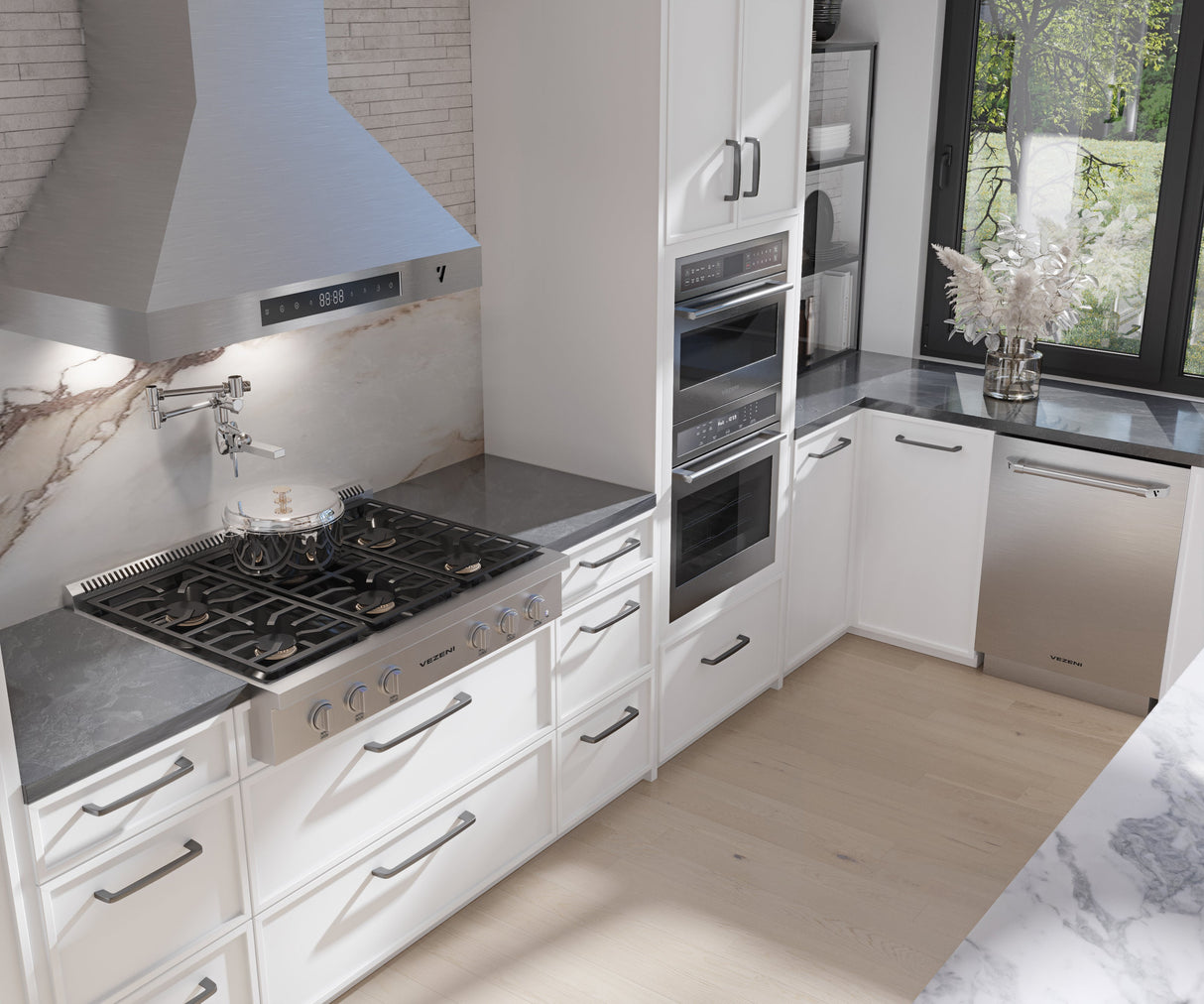 Vezeni 36in Gas Rangetop