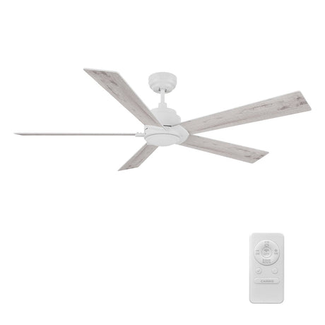 LURGAN 60 inch 5 - Blade No Light Ceiling Fan with Remote - LEDMyPlace