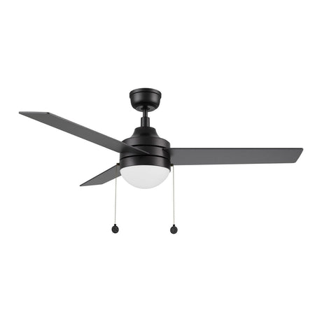 MALTA 52 inch 3 - Blade Ceiling Fan with LED Light & Pull Chain - LEDMyPlace