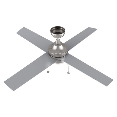MALTA 52 inch 4 - Blade Ceiling Fan with LED Light & Pull Chain - LEDMyPlace