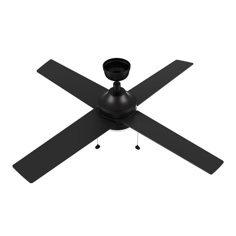 MALTA 52 inch 4 - Blade Ceiling Fan with LED Light & Pull Chain - LEDMyPlace