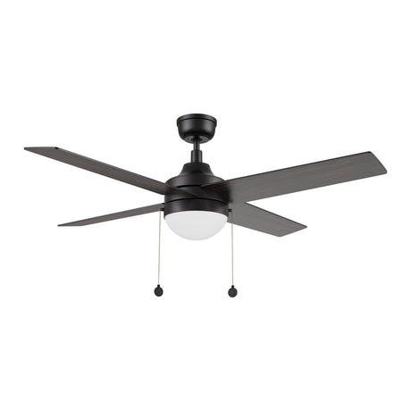 MALTA 52 inch 4 - Blade Ceiling Fan with LED Light & Pull Chain - LEDMyPlace