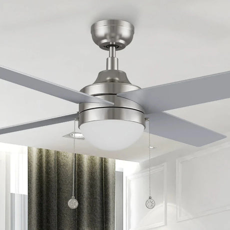 MALTA 52 inch 4 - Blade Ceiling Fan with LED Light & Pull Chain - LEDMyPlace